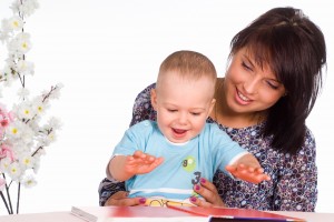 Nanny And Baby Reading1, TLC Family Care